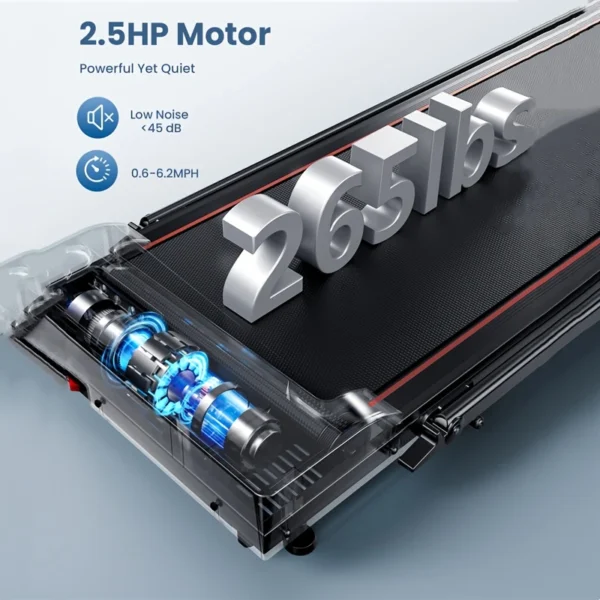 Portable 2-in-1 Home Folding Treadmill - Image 7